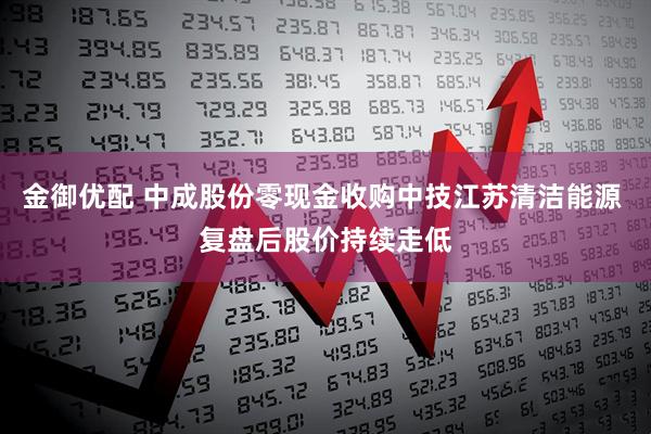 金御优配 中成股份零现金收购中技江苏清洁能源 复盘后股价持续走低